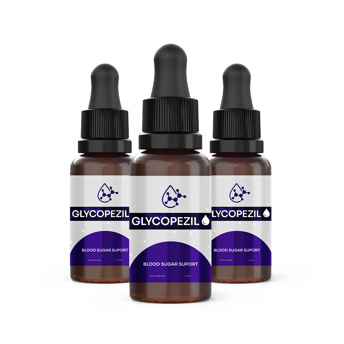 Glyco Pezil 3 bottles — 90-day supply